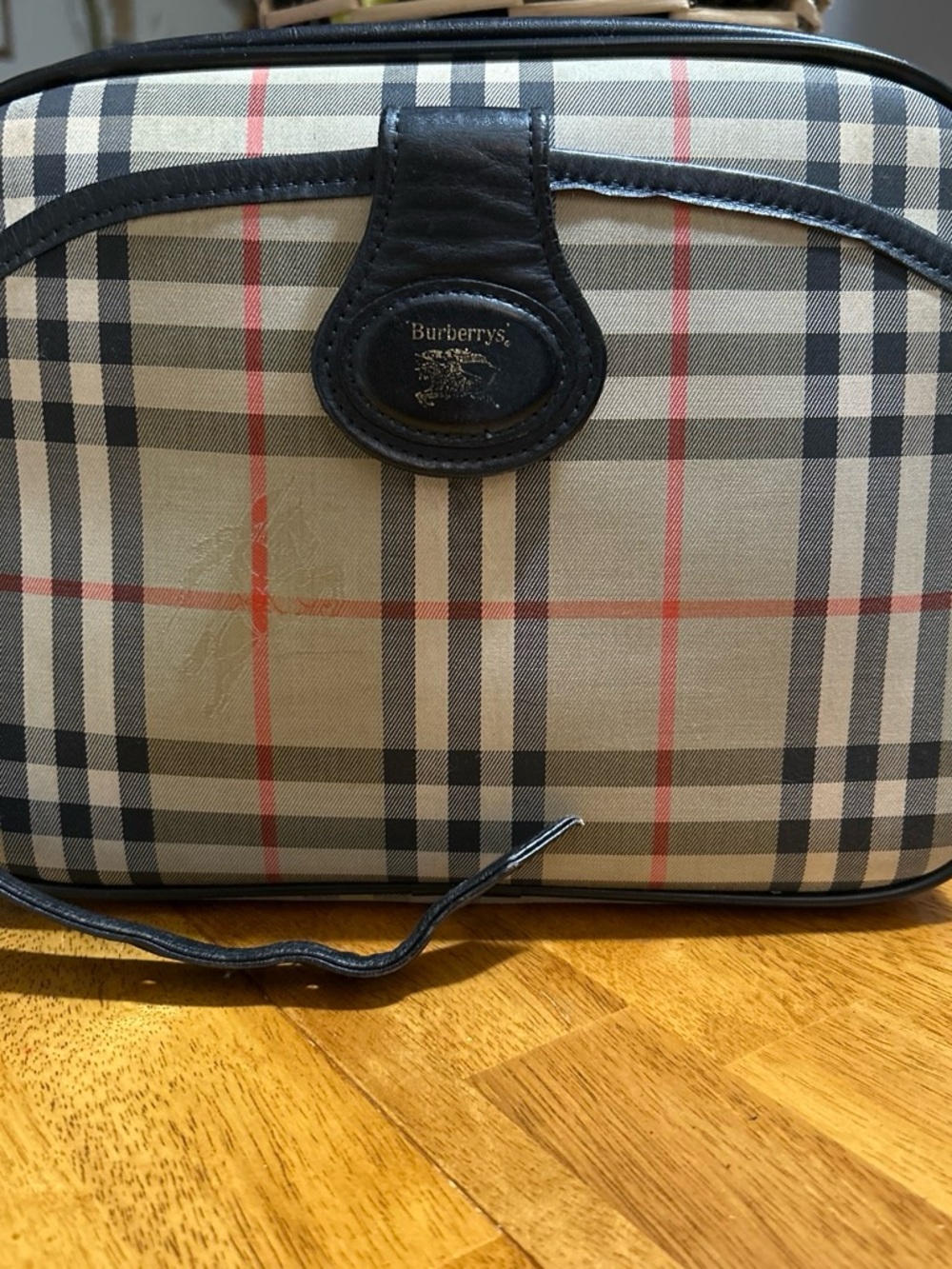 Burberry Vintage Nova Check Shoulder Bag